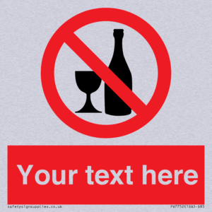 Custom prohibition no alcohol